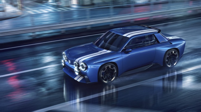 Renault 8 Gordini Concept: iconische auto terug als elektrische coup&eacute;
