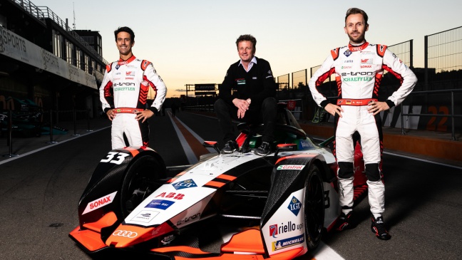 Audi-teams maken zich op voor nieuw seizoen Formule E