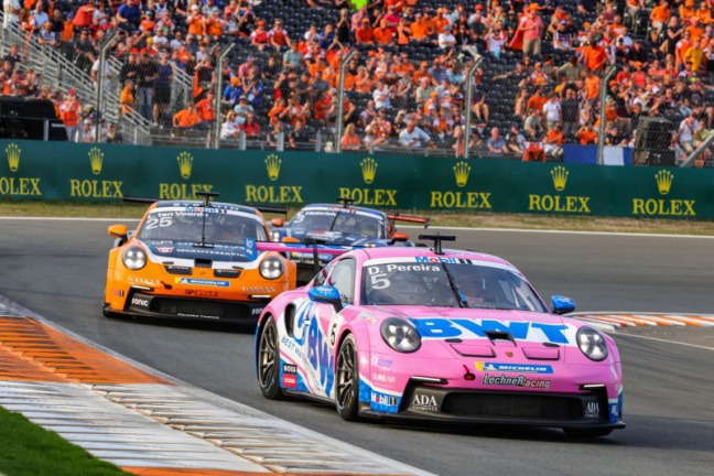 Ten Voorde zorgt voor Nederlands top-drie-succes in Porsche Mobil 1 Supercup op Zandvoort