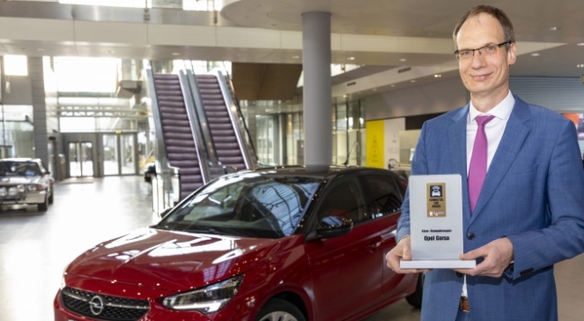 Nieuwe Opel Corsa wint &lsquo;Connected Car Award&rsquo;