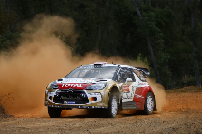 Meeke levert in Australië met Citroën DS3 weer topprestatie