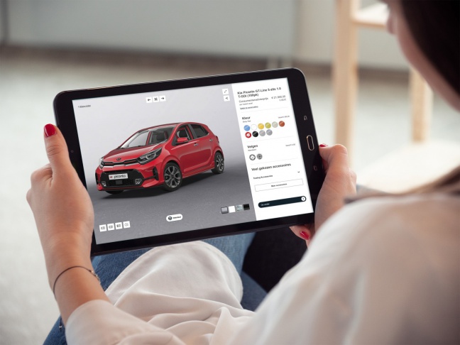 Innovatief e-Commerce platform van Kia maakt online kopen ongekend eenvoudig