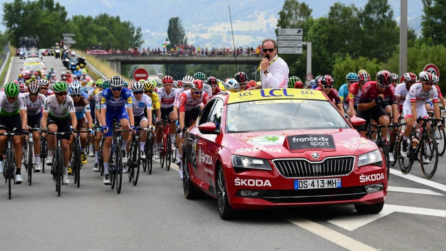 &Scaron;KODA voor de 17e maal hoofdpartner van de Tour de France
