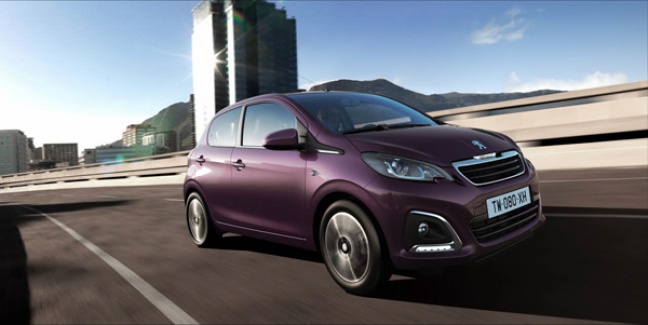 Vanafprijs nieuwe Peugeot 108