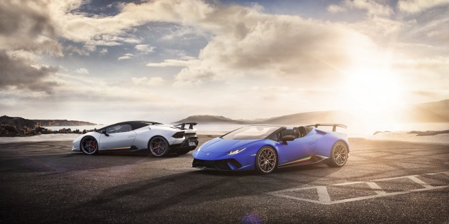 Lamborghini presenteert de Huracán Performante Spyder