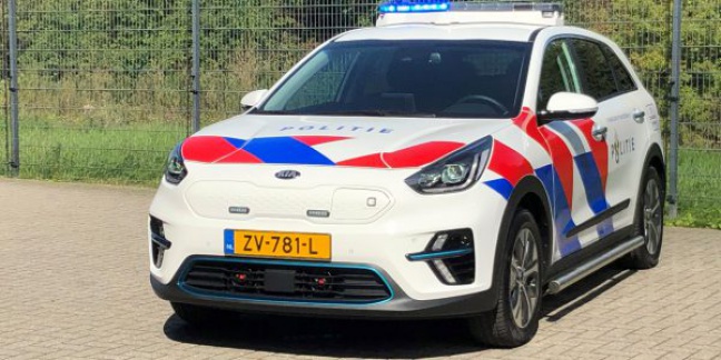 Kia e-Niro tijdelijk in dienst bij politie voor speciale praktijktest