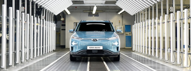 Hyundai is klaar voor productie KONA Electric in Tsjechi&euml;