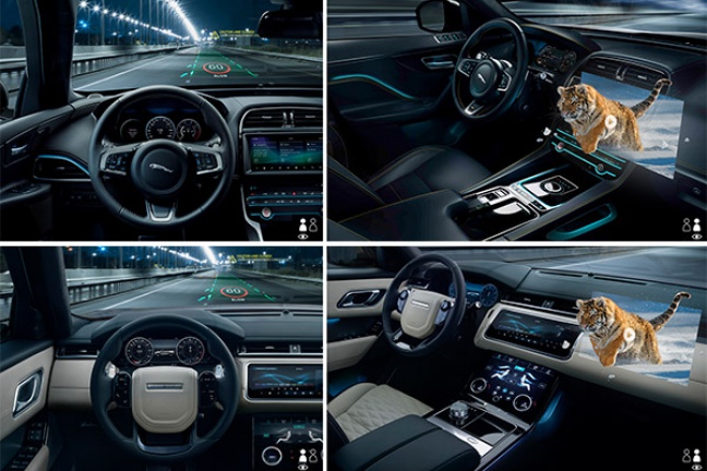 Jaguar Land Rover werkt aan hyperrealistische 3D in-car experience