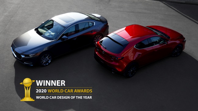 MAZDA3 WORLD CAR DESIGN OF THE YEAR 2020