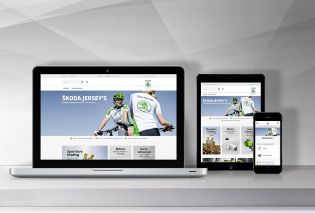 Grand D&eacute;part voor nieuwe &Scaron;KODA webshop