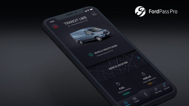 FordPass Pro app voor slim en veilig wagenparkbeheer