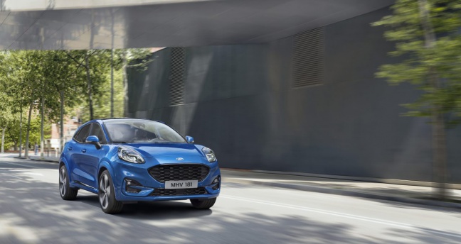 Nieuwe Ford Puma: verleidelijke crossover, grootste bagageruimte in zijn klasse en laag verbruik dankzij mild hybride techniek